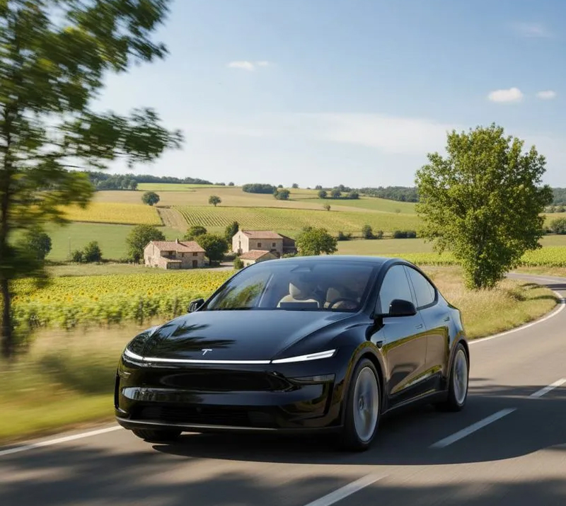 Tesla Model Y électrique SooCONFORT VTC Perpignan